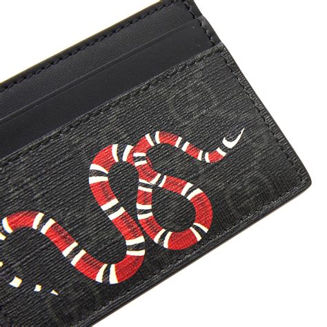 gucci psychedelic card holder|gucci card holder with snake.